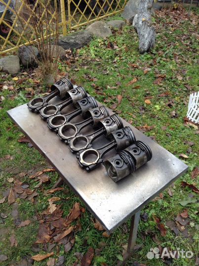 Поршни с шатунами ford transit