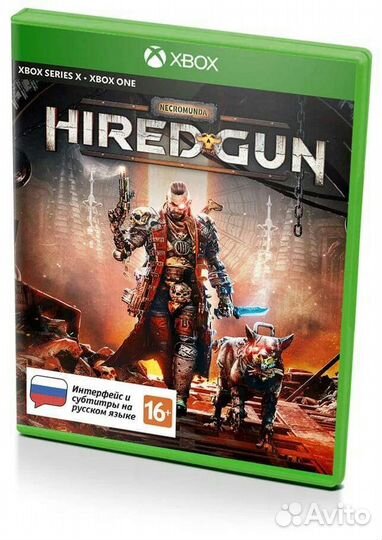 Necromunda hired gun xbox one диск с игрой