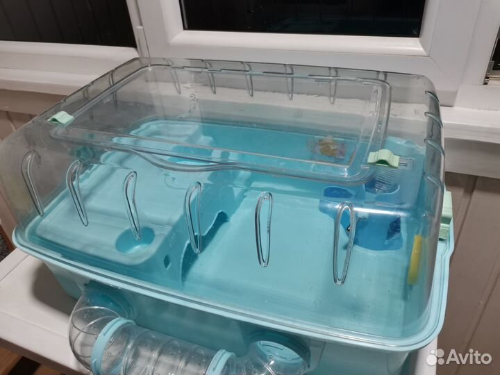 Клетка для грызунов пластиковая