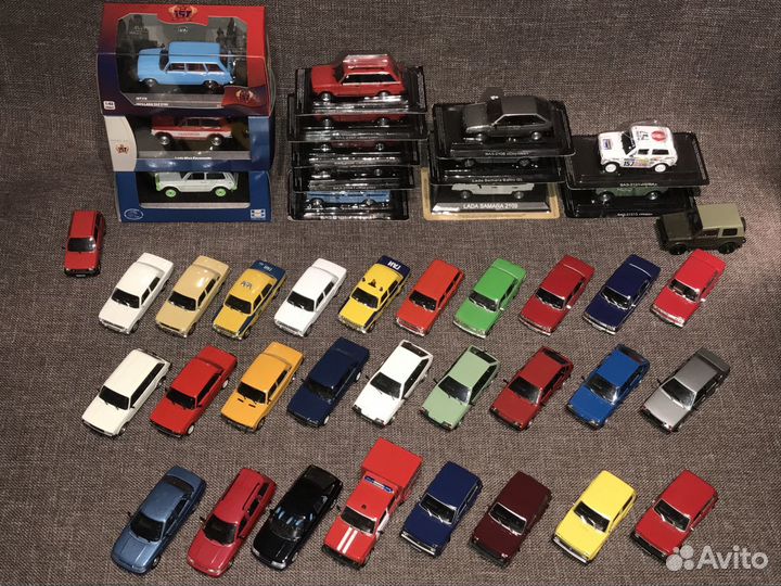 Модели автомобилей ваз 1:43