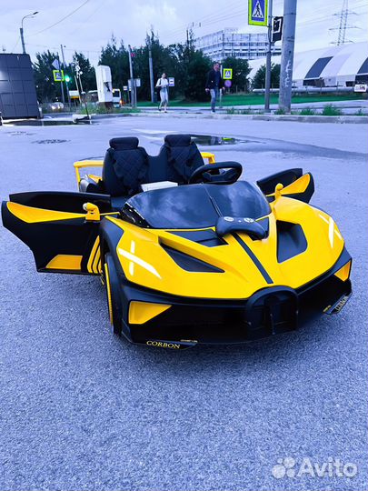 Детский электромобиль bugatti