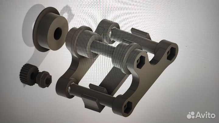 Держатель катушки с припоем