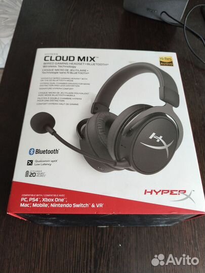 Игровые наушники hyperx cloud mix