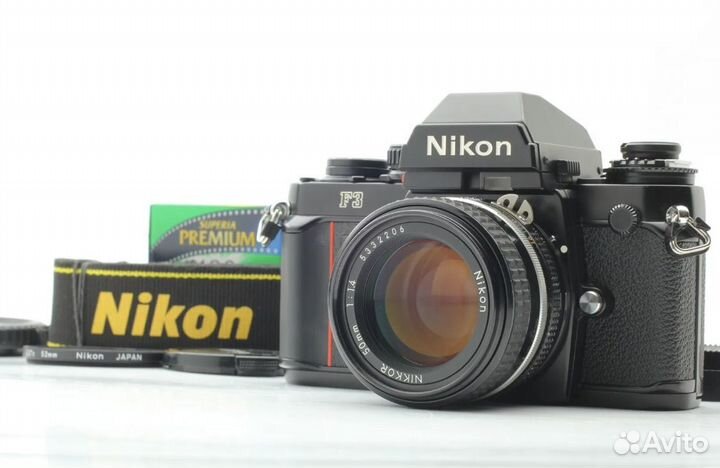 Пленочный фотоаппарат Nikon F3 + 50mm 1.4
