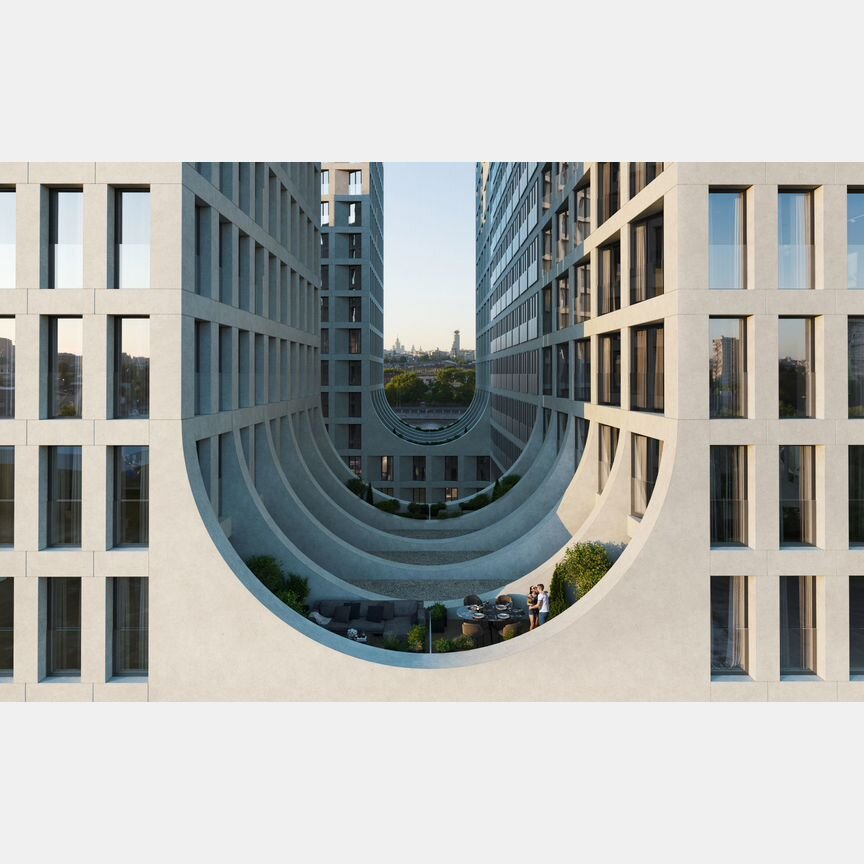 1-к. апартаменты, 58,8 м², 14/16 эт.