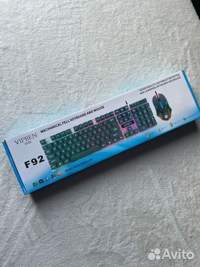 Новый игровой набор клава+мышь, рассматриваю обмен