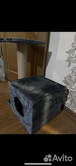 Домик для кошки с когтеточкой