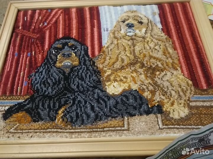 Вышивка крестом готовая