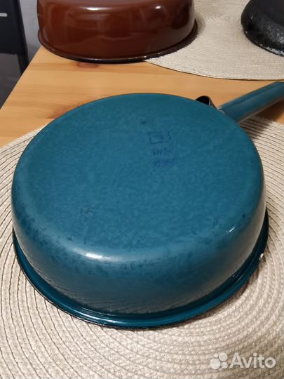 Эмалированные сковороды СССР