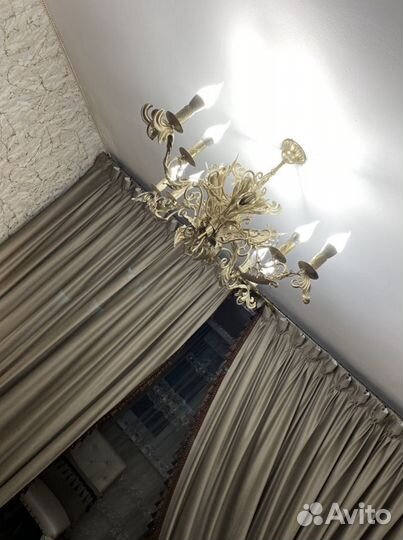 Люстра кованая ручной работы