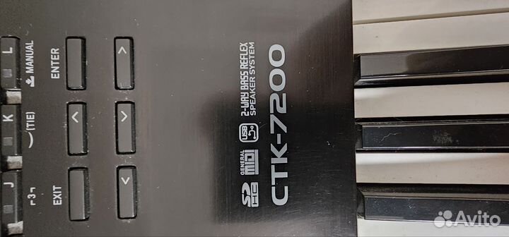 Синтезатор casio ctk 7200