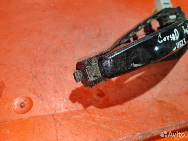 Ручка двери внешняя задняя левая Opel Corsa D купе