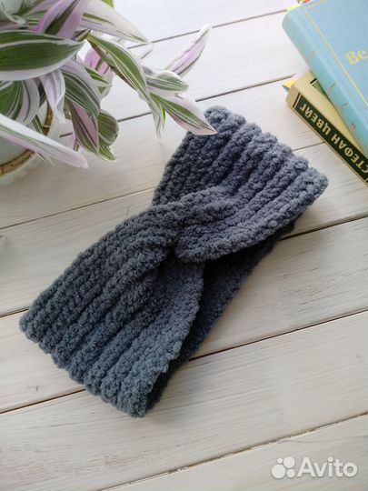 Вязаная повязка / на заказ