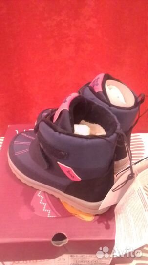 Ботинки для девочки зимние 25