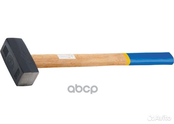 Кувалда 8000 гр. (деревянная ручка) кованная Си