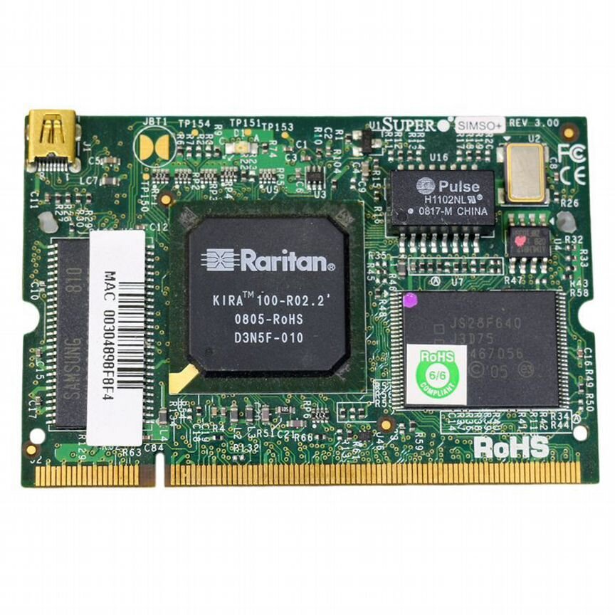 Контроллер Supermicro Simso+ Aoc-Simso+ Lan