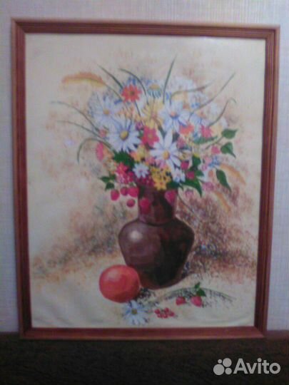 Натюрморт картина -акварель СССР