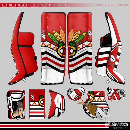 Щитки вратарские, блин и ловушка, нагрудники новые