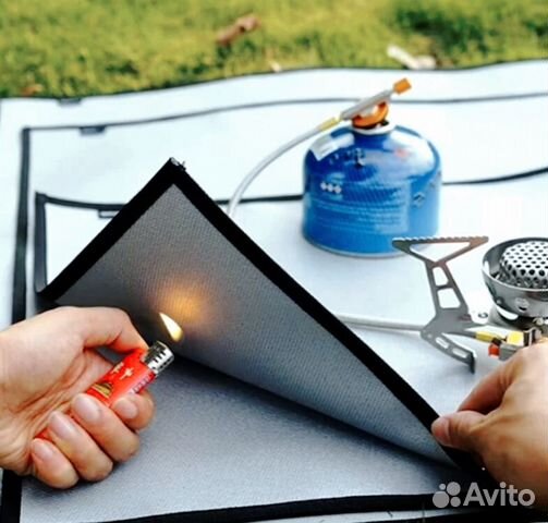 Огнеупорный коврик под печь