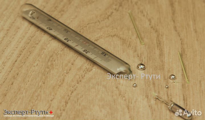 Демеркуризация - Выезд службы на уборку ртути