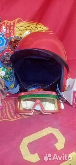 Мотошлем jawa Ява СССР мото шлем мотоцикл