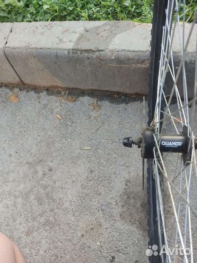 Колесо переднее в сборе на мтб, 26 дюймов