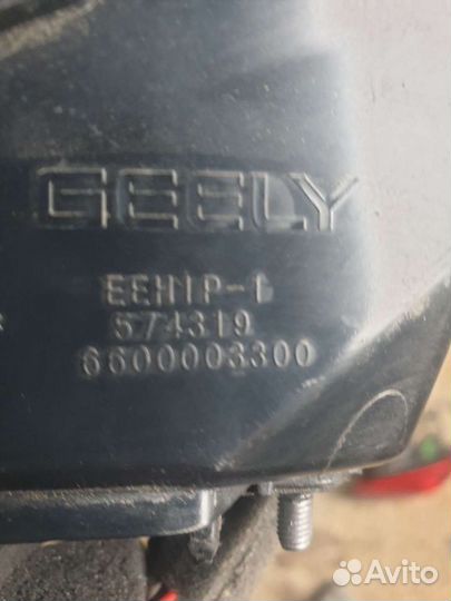 Geely coolray фонарь задний правый в крышку