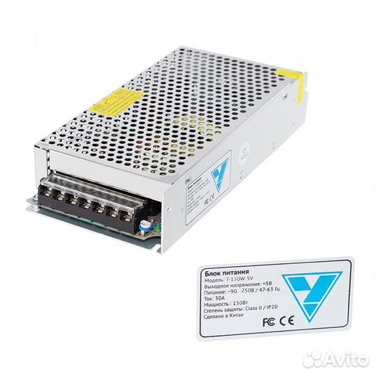 Импульсный блок питания 5V, 12V, 24V ассортимент