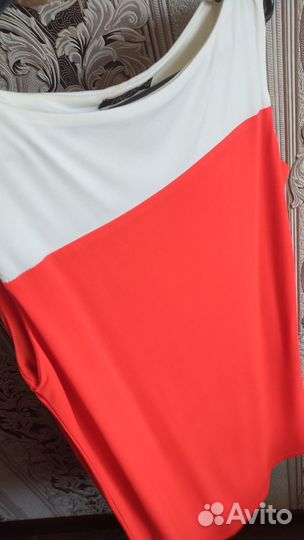 Платье эластичное прямое