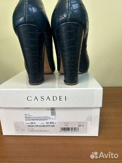 Туфли женские 39,5 размер Casadei оригинал