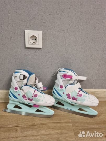 Коньки для девочки детские 31-36 р