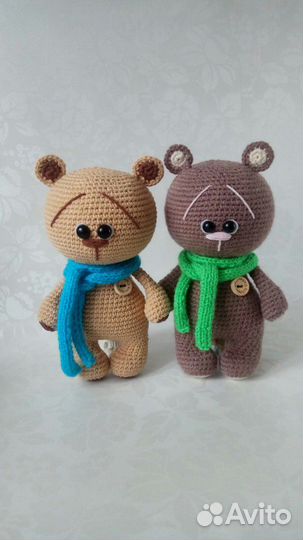 Вязаный мишка