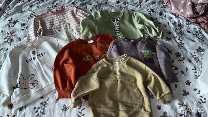 Вещи на девочку 80-92 пакетом