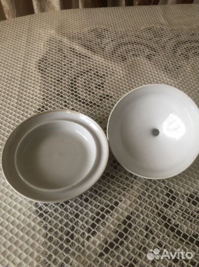 Масленка фарфор