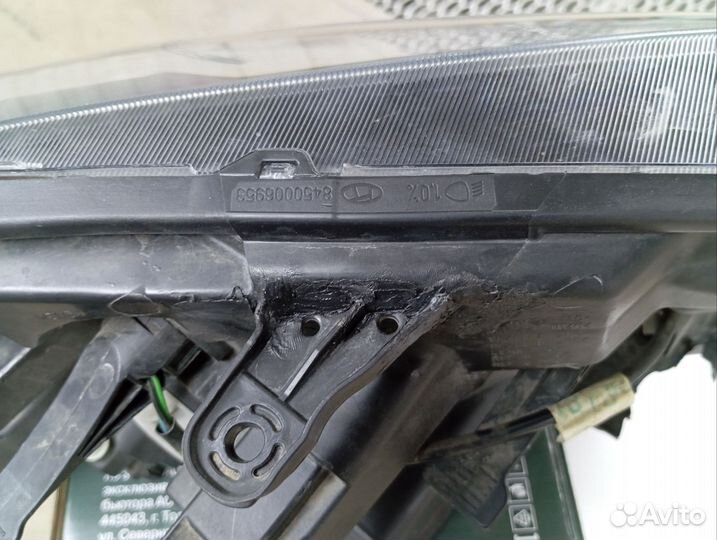 Фара левая LADA vesta оригинал,с логотипом