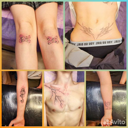 Татуировки в студии мини тату