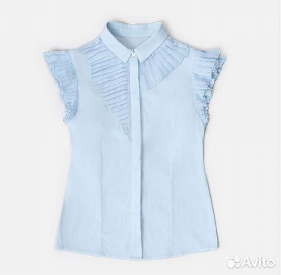 Блузка для девочки школьная