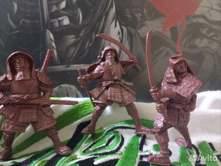 Модель самурая. Солдатики. Самурай. Япония