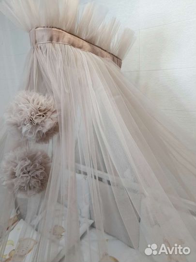 Балдахин в детскую кроватку