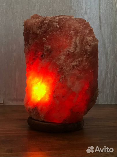 Соляной лечебный (солевой) светильник