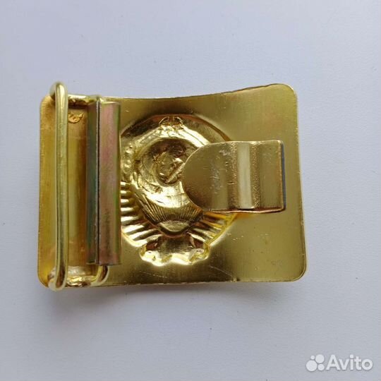 Бляха с гербом СССР для солдатского ремня