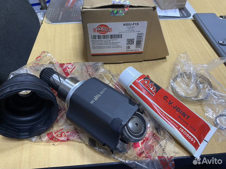 Шрус внутренний левый nissan juke