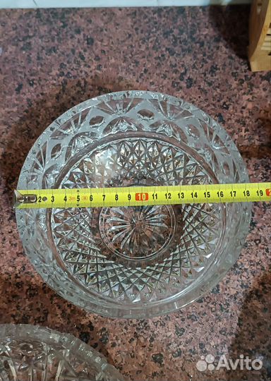 Хрустальные вазы (салатники)