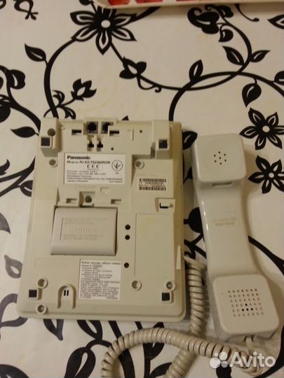 Проводной телефон panasonic