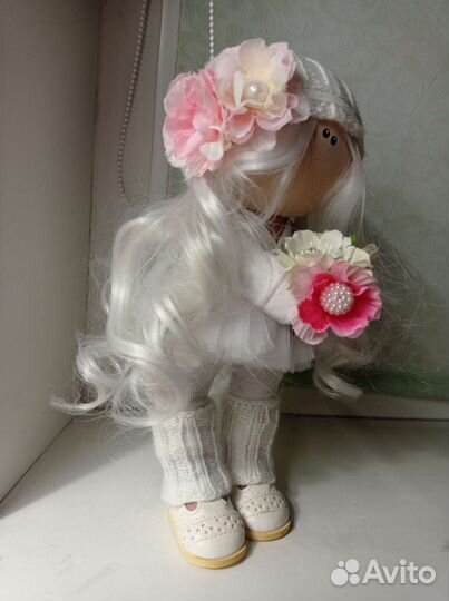 Текстильная интерьерная кукла Ангел