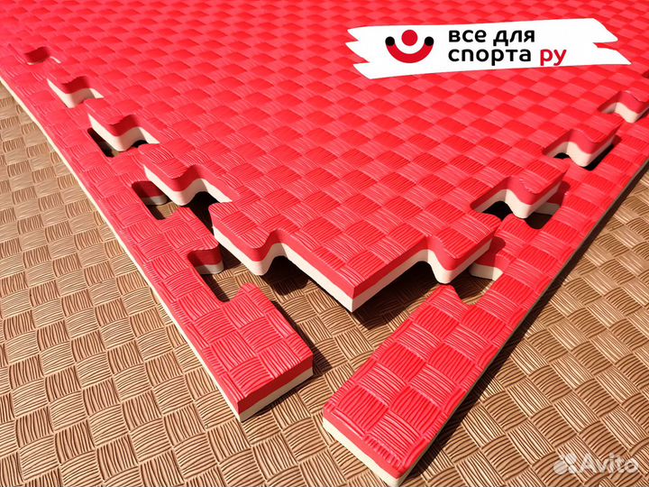 Будо-маты 1см все цвета 1х1 метр