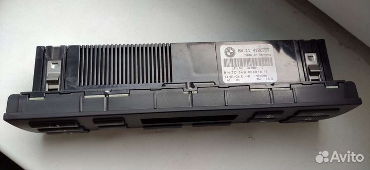 Панель климат-контроля BMW E46