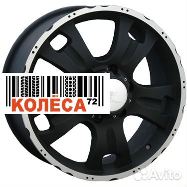 LS Wheels LS214 7.5x18 6x139,7 ET35 Dia77.8 BKF