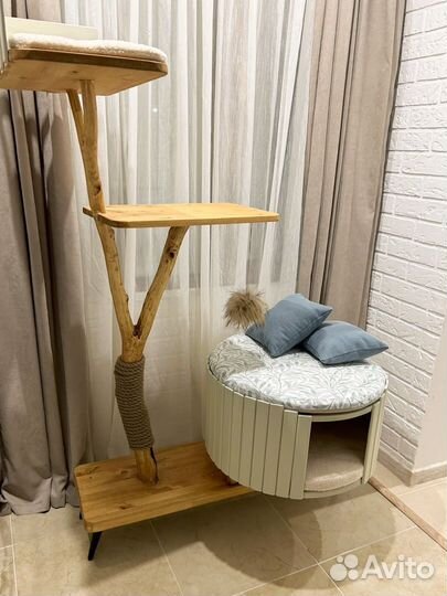 Когтеточка домик для кошки