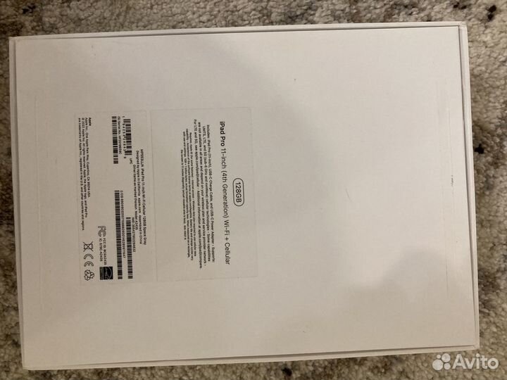 iPad pro 11 2022 128gb cellular